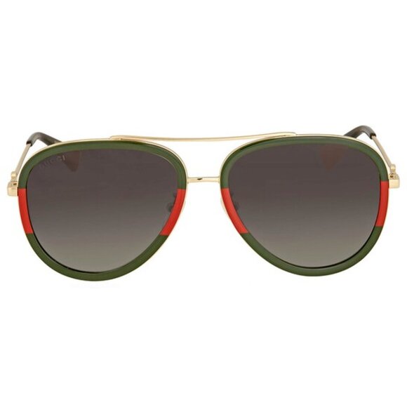✅ Gucci GG0062S 003 Sunglasses Complete Set NEW (Case, Cloth, Authenticity) ⭐NEW main image 4